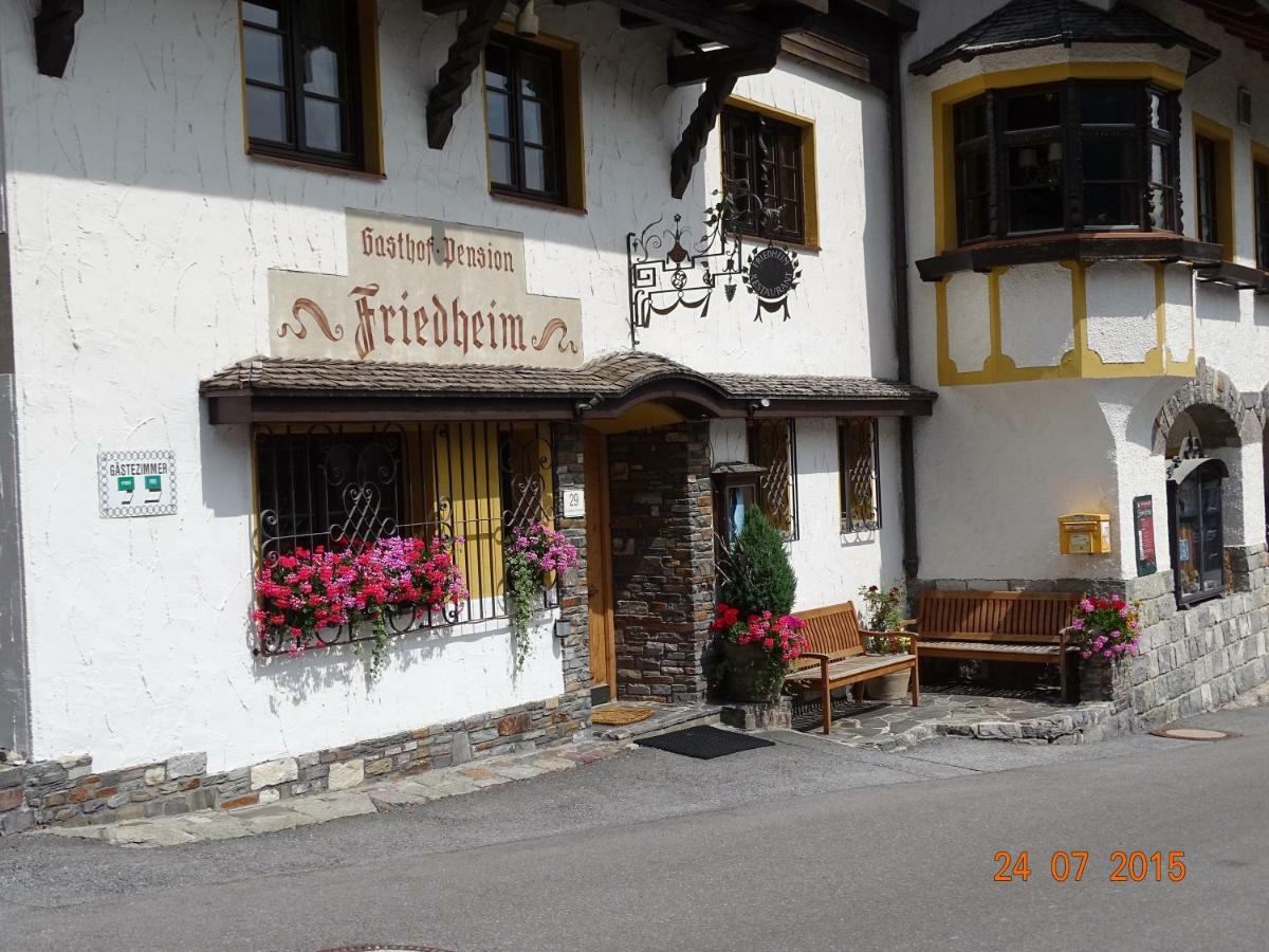 Hotel Garni Friedheim Санкт Антон ам Арлберг Екстериор снимка